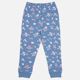 Girls French Terry Track Pant with Regular Fit for Casual Wear, Lounge Comfort, Active Movement and Regular Use