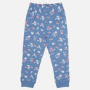 Girls French Terry Track Pant with Regular Fit for Casual Wear, Lounge Comfort, Active Movement and Regular Use