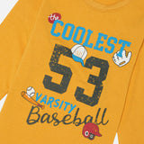 Boys 100% Cotton Round Neck Full Sleeve T-Shirt for Comfortable Casual Wear, School Use and Everyday Wardrobe Styling - Pack of 1