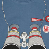Boys 100% Cotton Printed Full Sleeve T-Shirt with Soft Casual Comfort, Everyday Styling and Regular Wardrobe Use