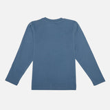 Boys 100% Cotton Printed Full Sleeve T-Shirt with Soft Casual Comfort, Everyday Styling and Regular Wardrobe Use