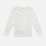 Boys French Terry Printed Sweatshirt with Full Sleeves for Winter Wear, Casual Comfort and Easy Layering - Pack of 1