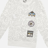 Boys French Terry Printed Sweatshirt with Full Sleeves for Winter Wear, Casual Comfort and Easy Layering - Pack of 1