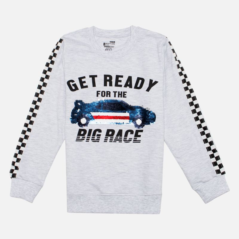Boys Solid Sweatshirt for Casual Wear, Warm Layering, Everyday Comfort and Regular Wardrobe Essentials