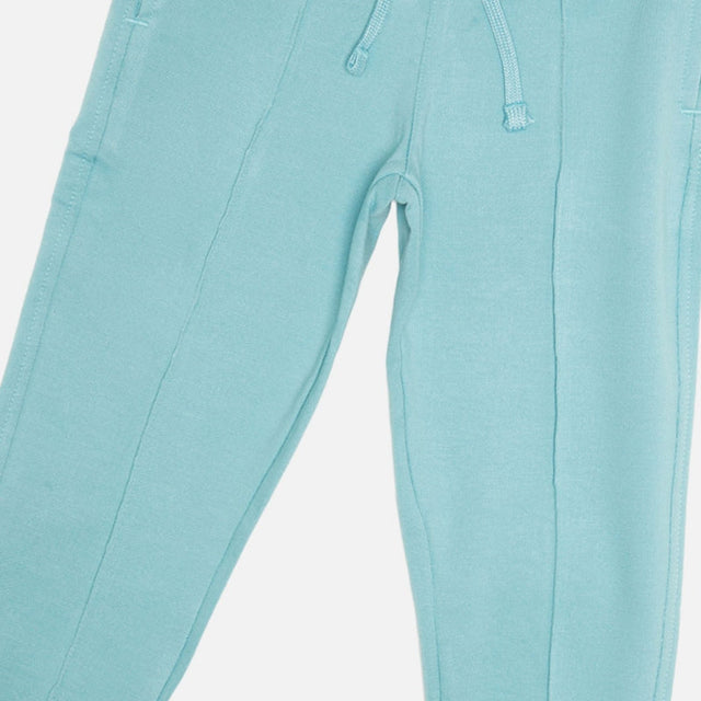 Boys French Terry Track Pant with Printed Regular Fit for Sports, Lounge Wear and Active Casual Comfort