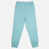 Boys French Terry Track Pant with Printed Regular Fit for Sports, Lounge Wear and Active Casual Comfort