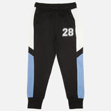 Boys French Terry Clothing Set with Printed Full Sleeve T-Shirt and Pajama for Casual Wear and Easy Movement