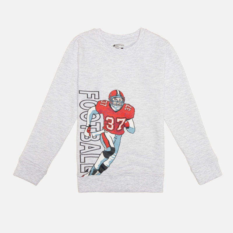 Boys Printed Full Sleeve T-Shirt and Pajama Clothing Set for Casual Wear, Lounge Comfort and Easy Movement