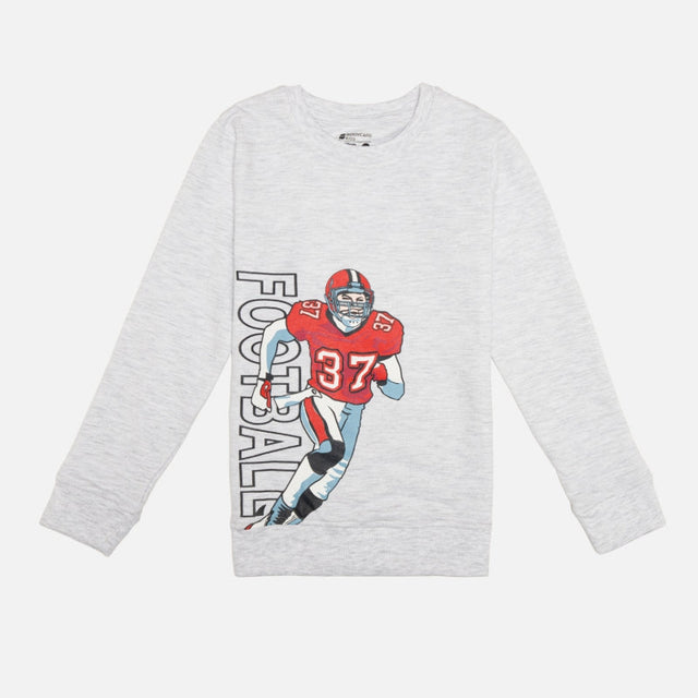 Boys Printed Full Sleeve T-Shirt and Pajama Clothing Set for Casual Wear, Lounge Comfort and Easy Movement