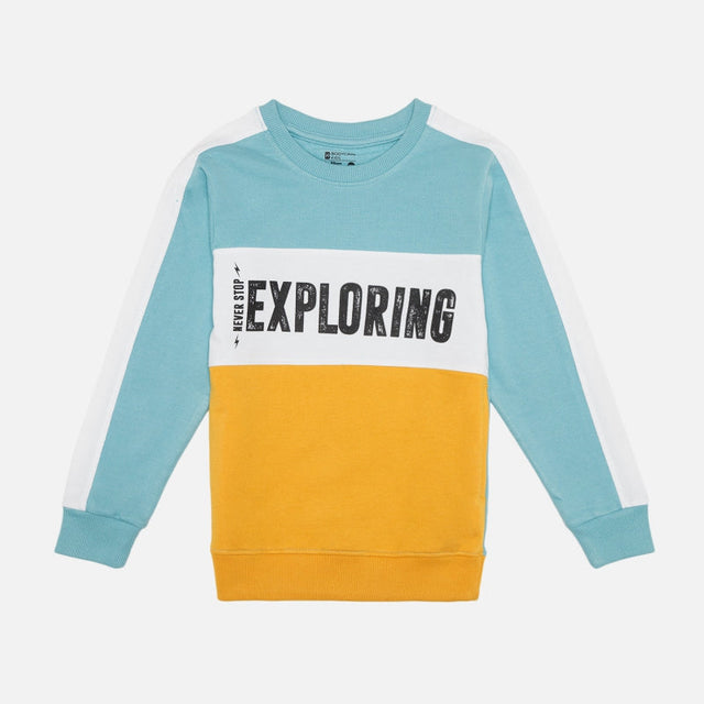 Boys French Terry Printed T-Shirt and Pajami Set with Full Sleeves Top and Lower for Casual Comfort and Regular Use