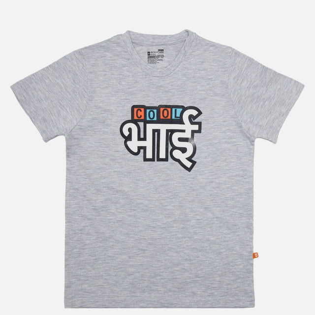 Boys 100% Cotton Printed T-Shirt with Half Sleeves for Casual Wear, Everyday Comfort and Easy Styling