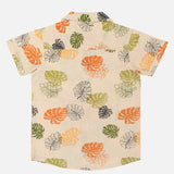 Boys Half Sleeve Shirt with Soft Cotton Fabric and Button-Down Design for School, Playdates and Casual Wear