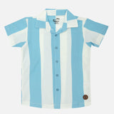 Boys Half Sleeve Shirt with Soft Cotton Fabric and Button-Down Styling for Casual Wear, Family Outings and Playdates
