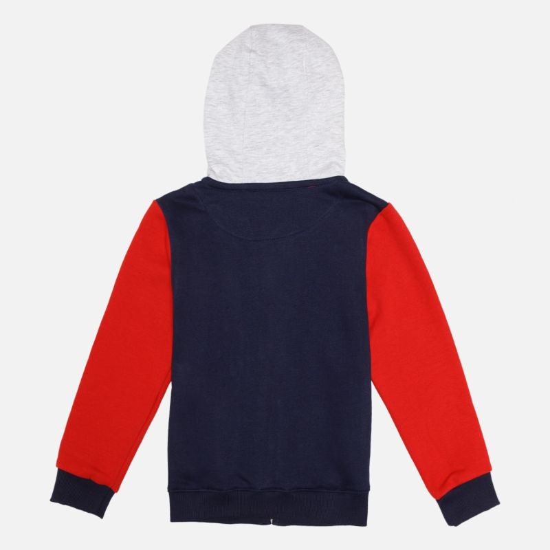 Boys 3 Thread Fleece Sweatshirt for Winter Wear, Casual Comfort, Easy Movement and Regular Wardrobe Use