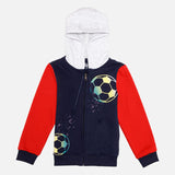 Boys 3 Thread Fleece Sweatshirt for Winter Wear, Casual Comfort, Easy Movement and Regular Wardrobe Use