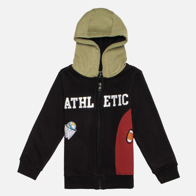 Boys 3 Thread Fleece Sweatshirt for Winter Wear, Warm Comfort, Easy Styling and Regular Wardrobe Use