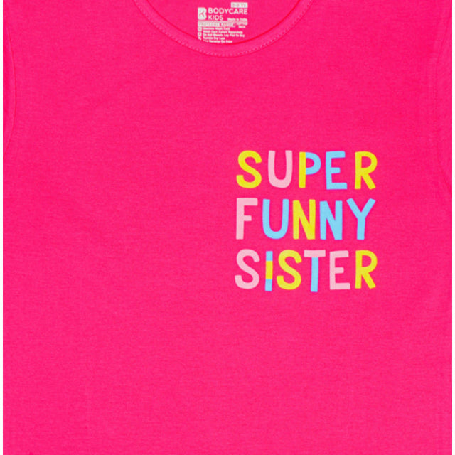 Girls 100% Cotton Half Sleeve T-Shirt with Round Neck Design for Casual Wear, Everyday Comfort and Regular Use