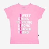 Girls 100% Cotton Half Sleeve T-Shirt with Round Neck Design for Casual Wear, Easy Movement and Regular Use