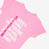 Girls 100% Cotton Half Sleeve T-Shirt with Round Neck Design for Casual Wear, Easy Movement and Regular Use
