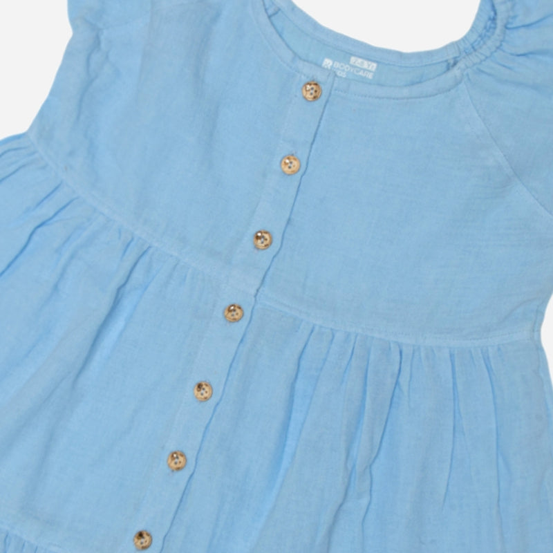 Girls Frock Round Neck Half Sleeves - Bodycare