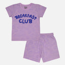 Girls Cotton Night Suit with Soft Breathable Fabric for Sleepwear, Relaxation and Comfortable Nights - Pack of 1