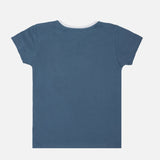 Girls 100% Cotton Half Sleeve Night Suit with Round Neck, Pockets and Top-Bottom Set for Comfortable Sleepwear