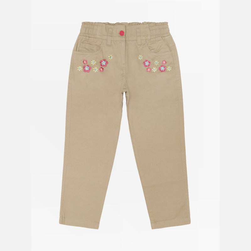 Girls Lycra Jeans Pant with Regular Fit for Casual Wear, Easy Movement and Comfortable Everyday Styling - Pack of 1