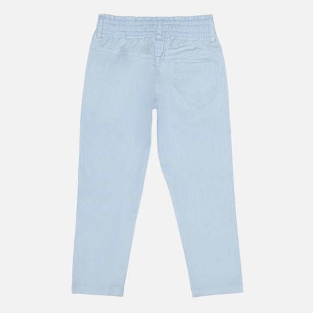 Girls Lycra Pant with Stretchable Comfort Fit for Casual Wear, Easy Movement and Regular Wardrobe Styling