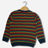 Boys Round Neck Full Sleeves Sweater with Comfortable Winter Wear Styling, Regular Comfort and Wardrobe Use