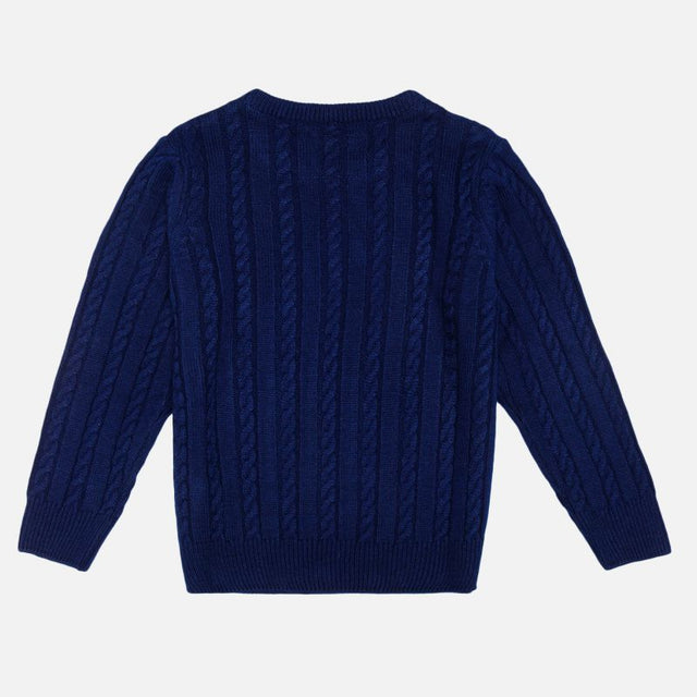 Boys Soft Cotton Blend Sweater for Winter Wear, Warm Comfort, Casual Styling and Regular Wardrobe Use