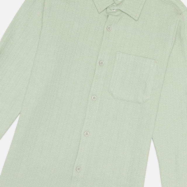 Boys Full Sleeve Cotton Shirt with Solid Regular Fit for Casual Wear, Outings and Smart Everyday Dressing