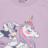Girls Minnie & Friends 100% Cotton T-Shirt for Casual Wear, Lounge Comfort and Easy Movement and Easy Styling