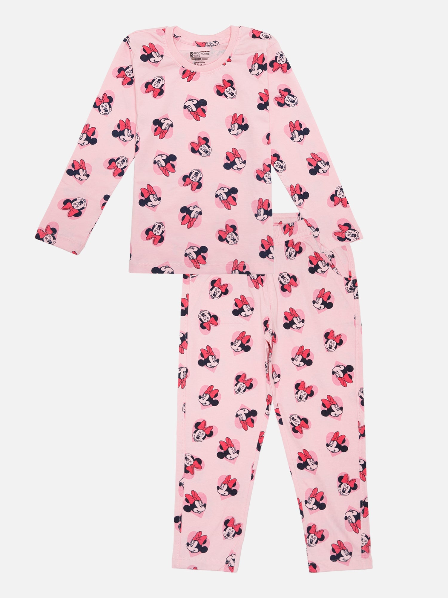 Bodycare Minnie & Friends Girls Sets - Soft Pink