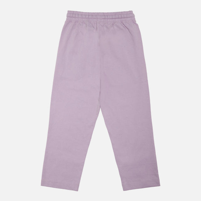 Girls 100% Cotton Character Print Track Pant for Casual Wear, Lounge Comfort and Easy Everyday Movement