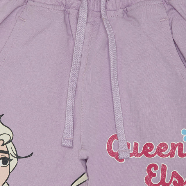 Girls 100% Cotton Character Print Track Pant for Casual Wear, Lounge Comfort and Easy Everyday Movement