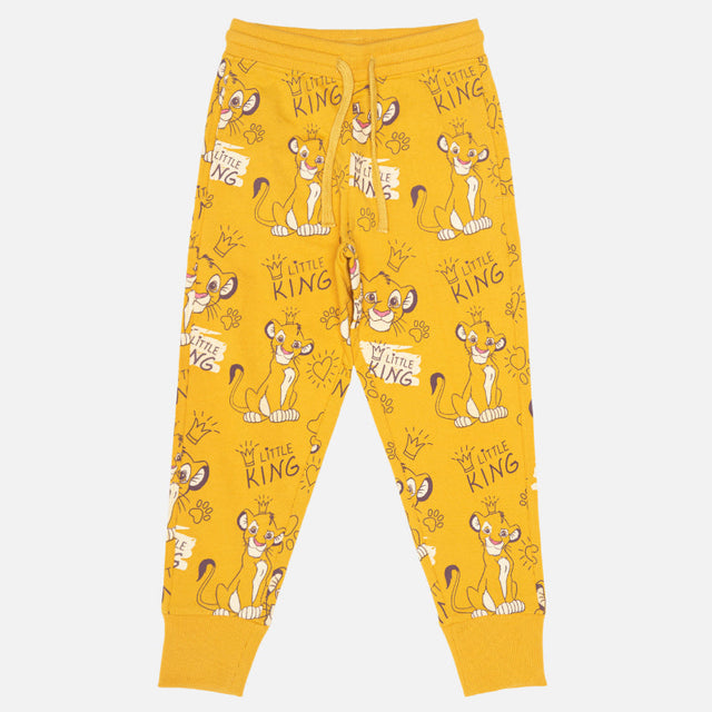 Boys Cotton Printed Track Pants Joggers with Soft Fit for Casual Wear, Pajama Comfort and Easy Movement - Pack of 1