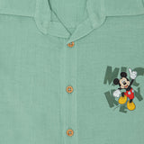 Boys Mickey & Friends Half Sleeve Night Suit with Soft Cotton Pajama Set and Fun Character Prints for Sleepwear