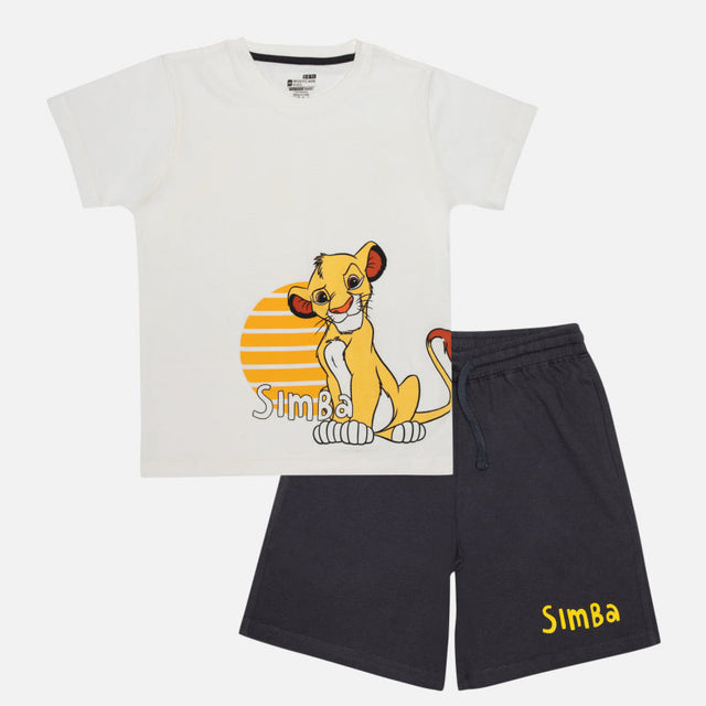 Boys Cotton T-Shirt and Shorts Set with Soft Fabric for Playtime, Casual Wear and Everyday Comfort - Pack of 1
