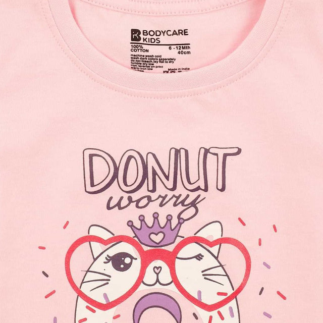 Baby Girls 100% Cotton T-Shirt - Bodycare