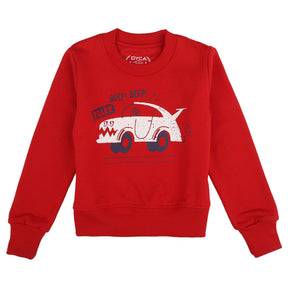 Boys Sweatshirt Round Neck Full Sleeves - Bodycare