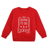 DYCA Girls Fleece Sweat Shirt Round Neck Full Sleeves