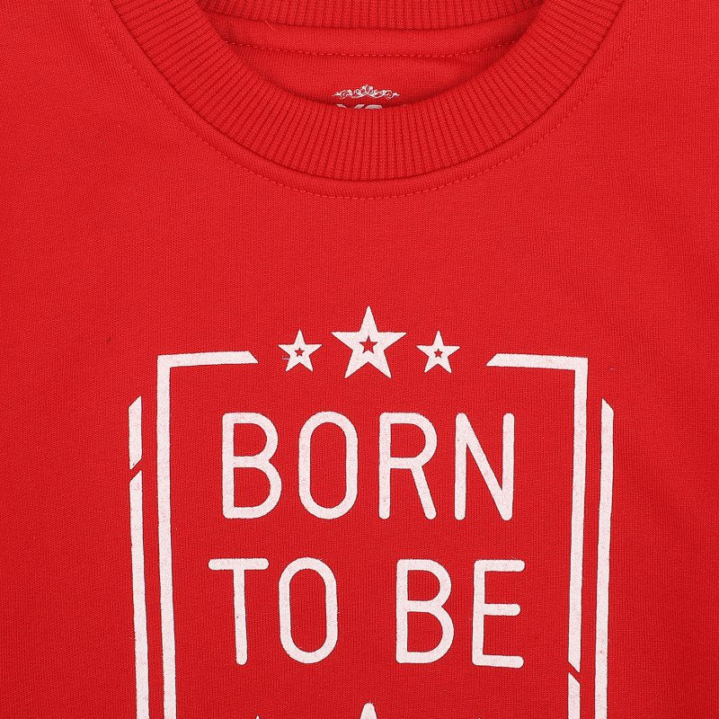 DYCA Girls Fleece Sweat Shirt Round Neck Full Sleeves