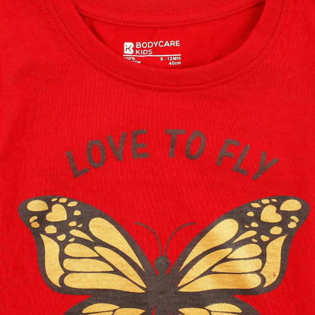Baby Girls 100% Cotton T-Shirt - Bodycare