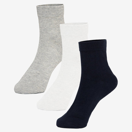 Men Ankle Length Cotton Blend Socks Pack of 3 - Bodycare