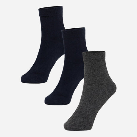 Men Ankle Length Cotton Blend Socks Pack of 3 - Bodycare