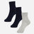 Men Ankle Length Cotton Blend Socks Pack of 3 - Bodycare