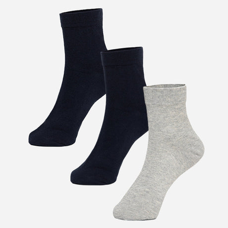 Men Ankle Length Cotton Blend Socks Pack of 3 - Bodycare