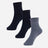 Men Ankle Length Cotton Blend Socks Pack of 3 - Bodycare