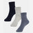 Men Ankle Length Cotton Blend Socks Pack of 3 - Bodycare