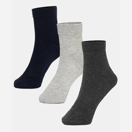 Men Ankle Length Cotton Blend Socks Pack of 3 - Bodycare